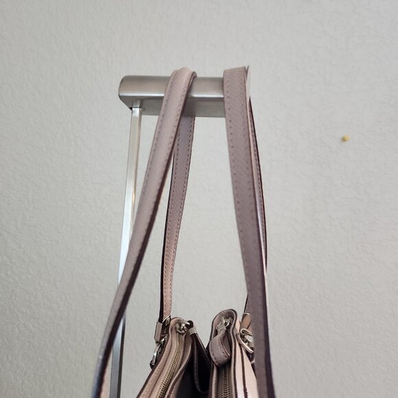 Nwot Coach Christie Carryall Tan Leather Satchel Purse - Picture 4 of 13